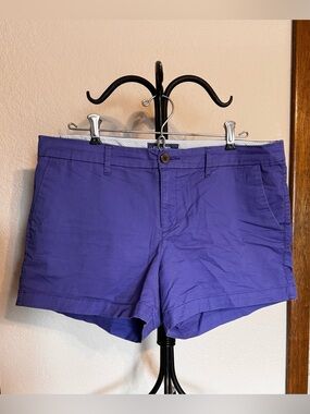 Old Navy Purple Everyday Chino Shorts - 10